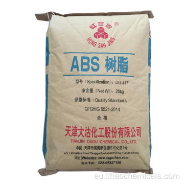 ABS erretxina ABS plastikozko lehengaiak ABS granulak